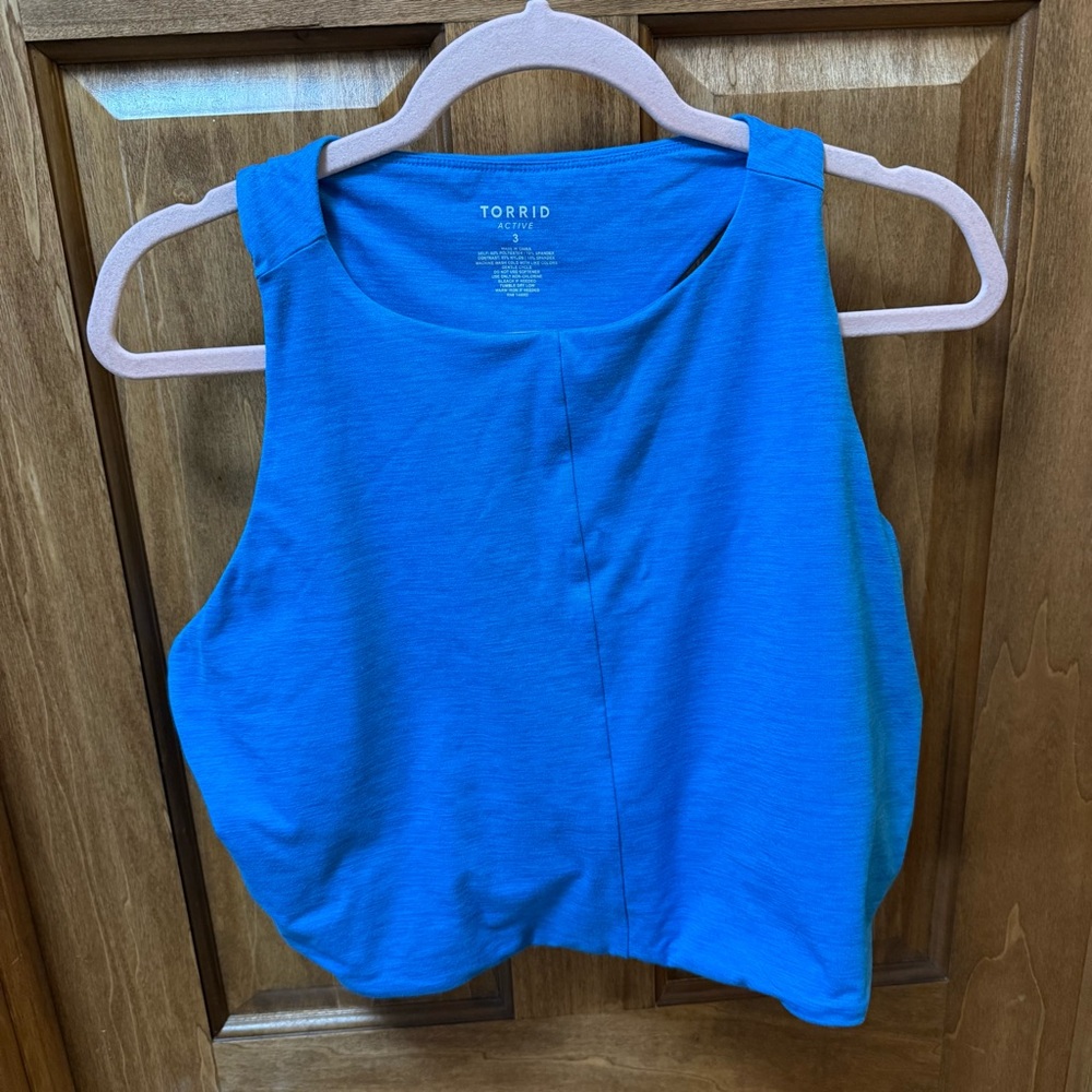 Torrid Vibrant Blue Sport Bra 3